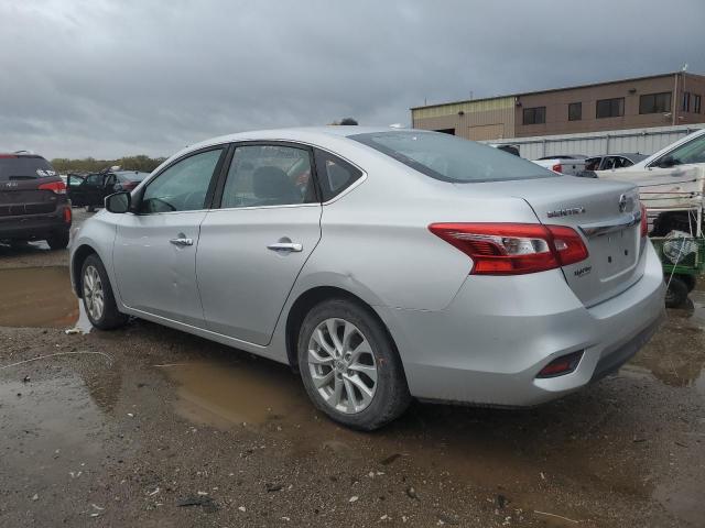 3N1AB7AP6HY348487 - 2017 NISSAN SENTRA S SILVER photo 2