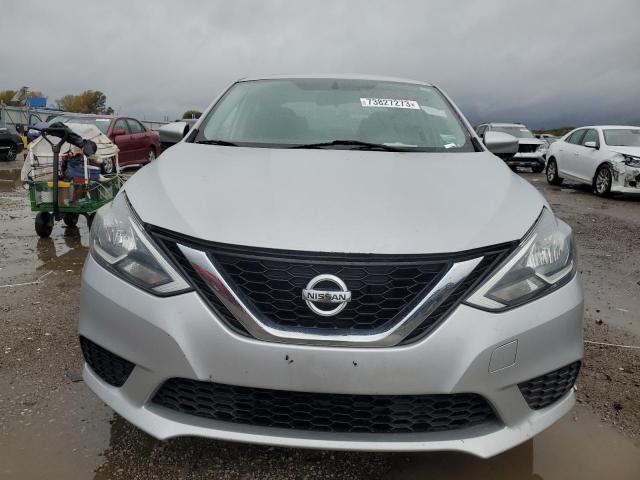 3N1AB7AP6HY348487 - 2017 NISSAN SENTRA S SILVER photo 5