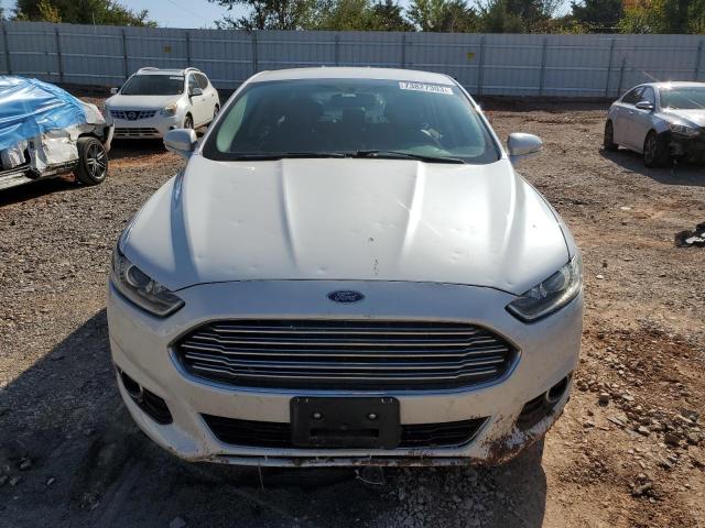 3FA6P0RU2DR309721 - 2013 FORD FUSION HYB TITANIUM HEV WHITE photo 5