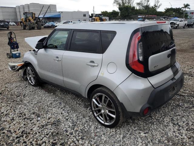 KNDJN2A27F7804801 - 2015 KIA SOUL SILVER photo 2