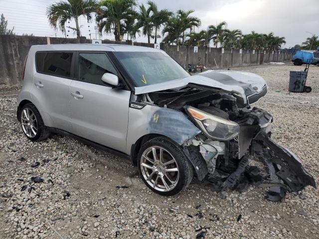 KNDJN2A27F7804801 - 2015 KIA SOUL SILVER photo 4