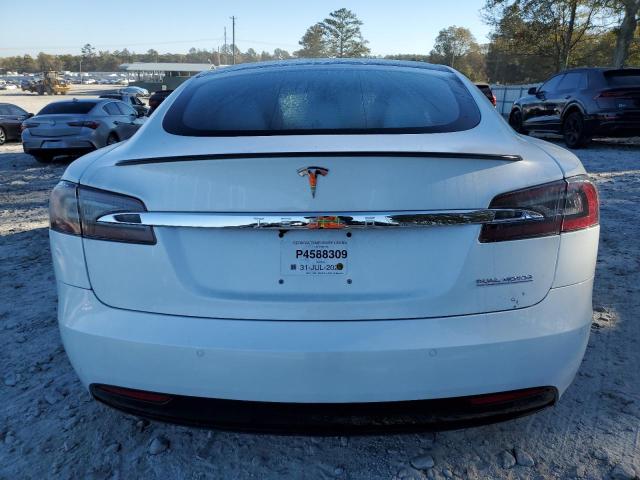 5YJSA1E42KF340651 - 2019 TESLA MODEL S WHITE photo 6