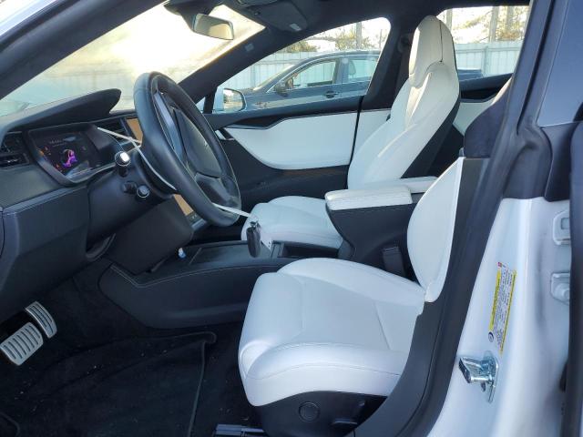 5YJSA1E42KF340651 - 2019 TESLA MODEL S Սպիտակ լուսանկար 7