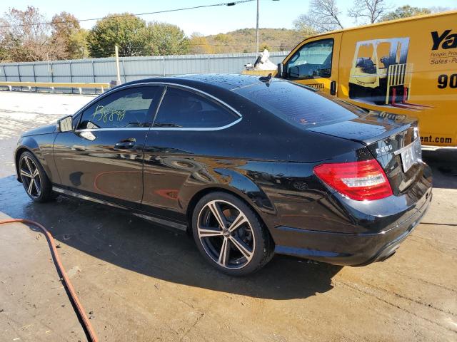 WDDGJ4HB1DG078802 - 2013 MERCEDES-BENZ C 250 BLACK photo 2