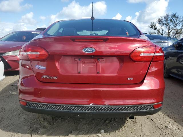 1FADP3F23HL251957 - 2017 FORD FOCUS SE RED photo 6