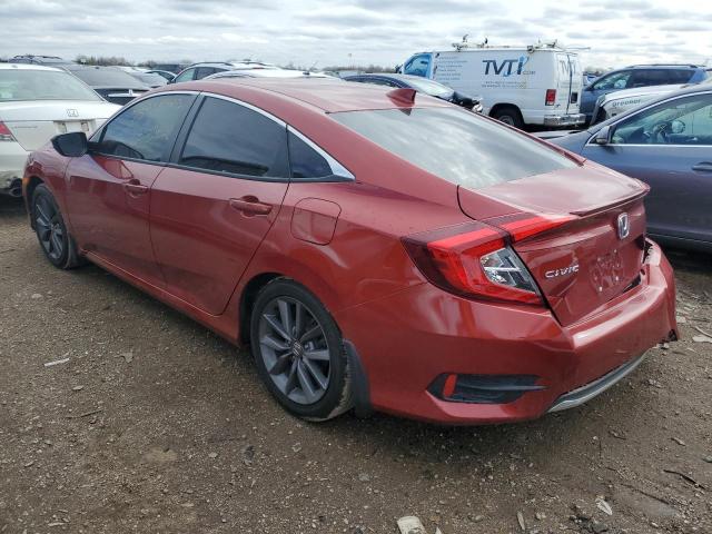 19XFC1F71LE023519 - 2020 HONDA CIVIC EXL წითელი ფოტო 2