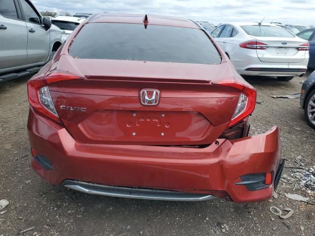 19XFC1F71LE023519 - 2020 HONDA CIVIC EXL RED photo 6