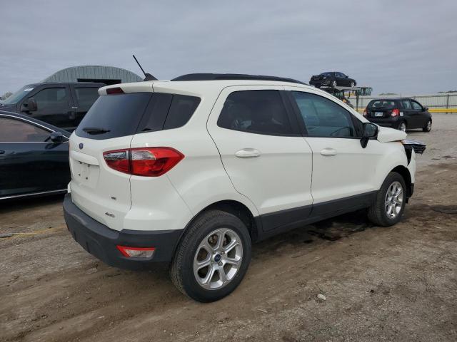 MAJ6S3GL2LC335050 - 2020 FORD ECOSPORT SE WHITE photo 3