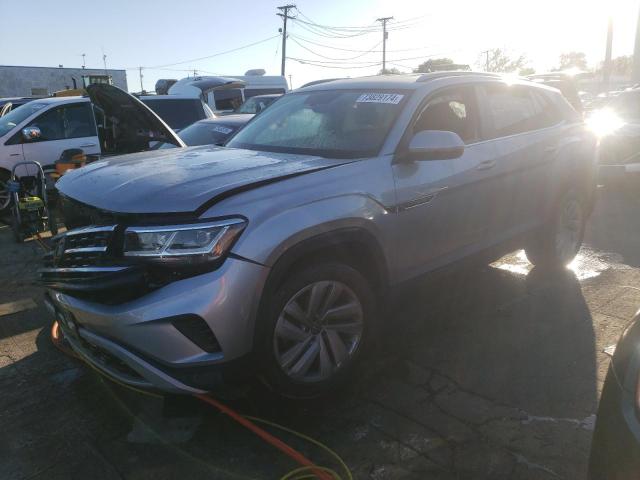 1V21E2CA1LC210839 - 2020 VOLKSWAGEN ATLAS CROS SE SILVER photo 1
