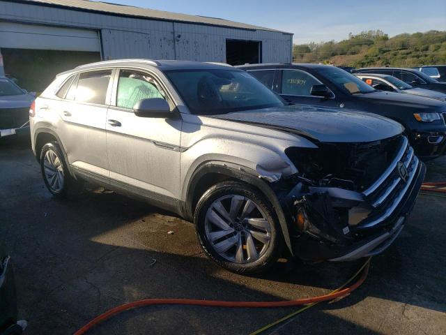 1V21E2CA1LC210839 - 2020 VOLKSWAGEN ATLAS CROS SE SILVER photo 4