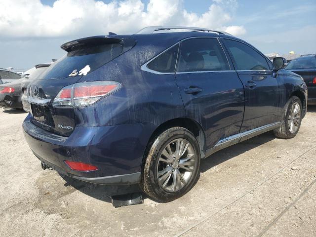 JTJBC1BAXE2067239 - 2014 LEXUS RX 450H BLUE photo 3