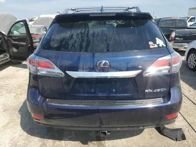 JTJBC1BAXE2067239 - 2014 LEXUS RX 450H BLUE photo 6