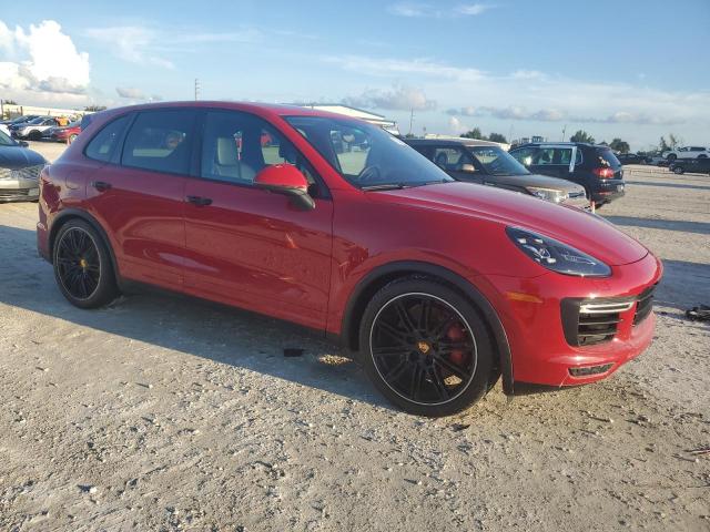 WP1AC2A26HLA92747 - 2017 PORSCHE CAYENNE TURBO RED photo 4