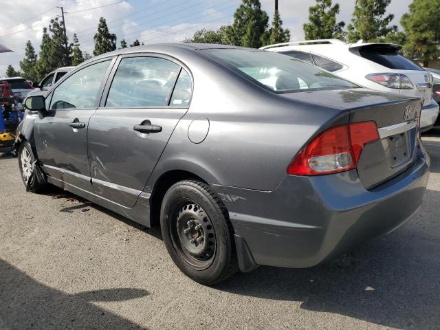 2HGFA16319H323773 - 2009 HONDA CIVIC VP GRAY photo 2