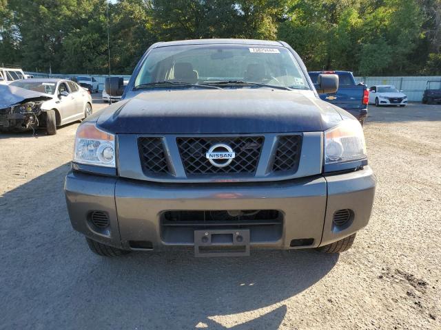 1N6BA06A78N329585 - 2008 NISSAN TITAN XE BLUE photo 5