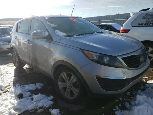 KNDPB3A27C7289352 - 2012 KIA SPORTAGE BASE SILVER photo 4