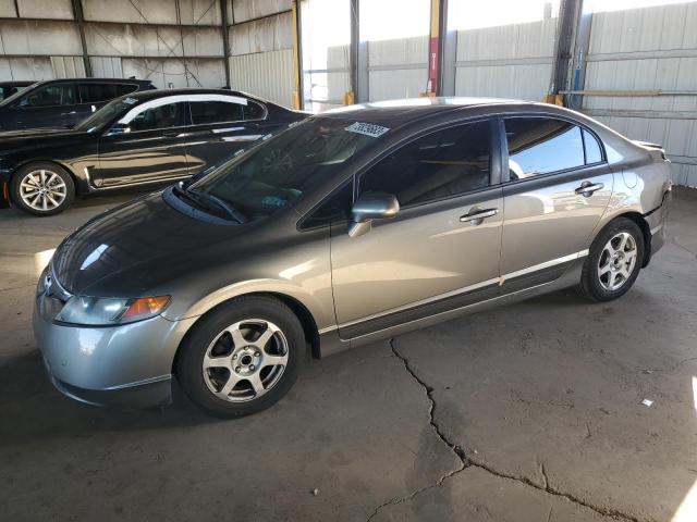 1HGFA16596L139391 - 2006 HONDA CIVIC LX GRAY photo 1