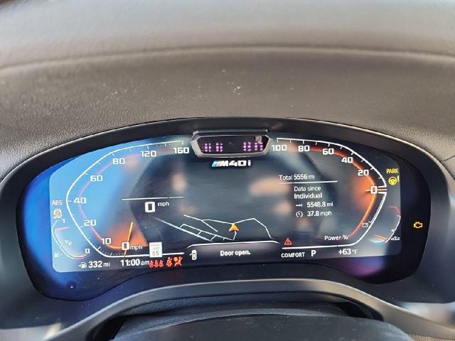 5UX83DP03R9V73988 - 2024 BMW X3 M40I BLUE photo 10