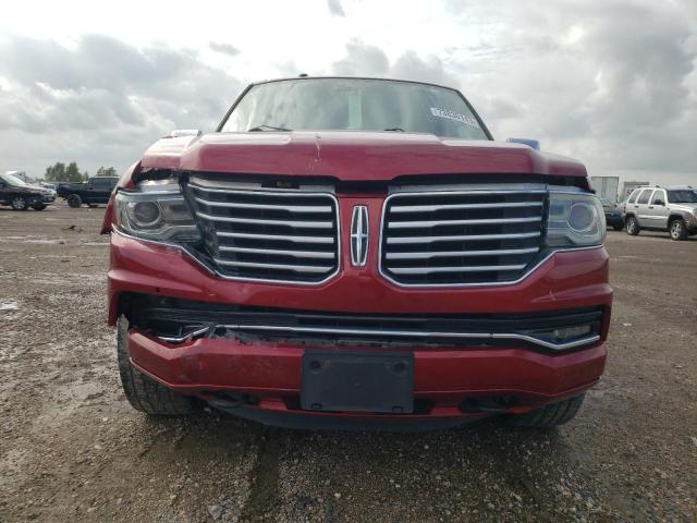 5LMJJ2HT6FEJ09787 - 2015 LINCOLN NAVIGATOR 红色 照片 5