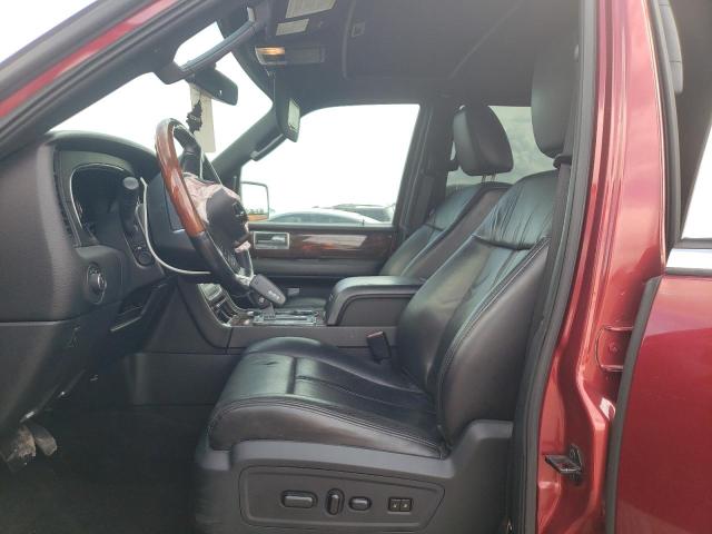 5LMJJ2HT6FEJ09787 - 2015 LINCOLN NAVIGATOR 红色 照片 7