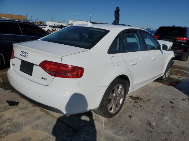 WAUAFAFL8BN038041 - 2011 AUDI A4 PREMIUM WHITE photo 3