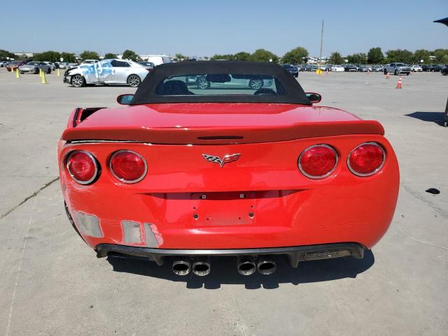 1G1YW3DW1C5102716 - 2012 CHEVROLET CORVETTE GRAND SPORT RED photo 6