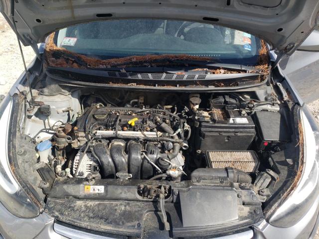 5NPDH4AE5GH785785 - 2016 HYUNDAI ELANTRA SE SILVER photo 11