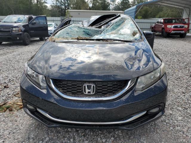 2HGFB2F90FH550312 - 2015 HONDA CIVIC EXL შავი ფოტო 5