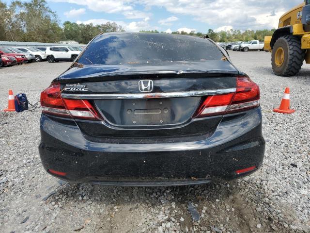 2HGFB2F90FH550312 - 2015 HONDA CIVIC EXL შავი ფოტო 6