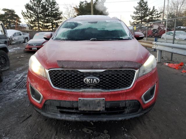 5XYPGDA54HG336106 - 2017 KIA SORENTO LX MAROON photo 5