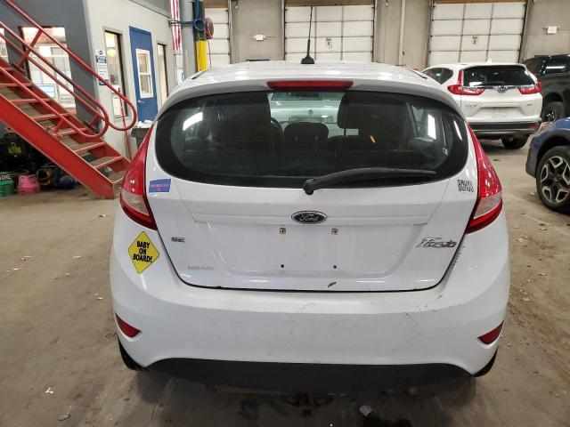 3FADP4EJ4DM147050 - 2013 FORD FIESTA SE WHITE photo 6