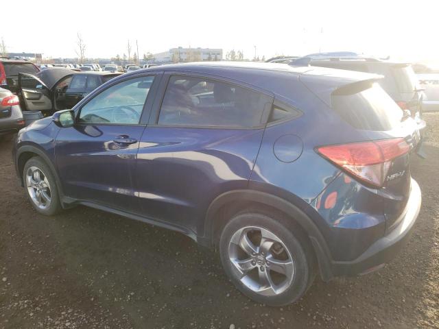 3CZRU6H58HM107069 - 2017 HONDA HR-V EX BLUE photo 2