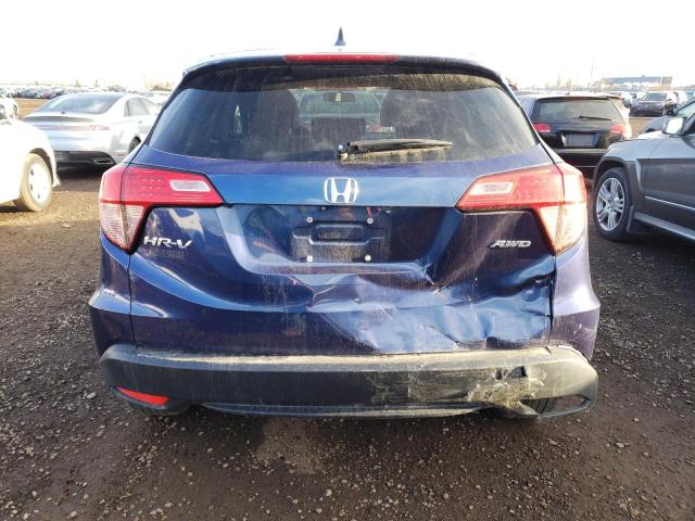 3CZRU6H58HM107069 - 2017 HONDA HR-V EX BLUE photo 6