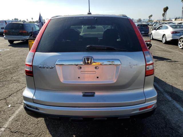 JHLRE3H7XAC007147 - 2010 HONDA CR-V EXL SILVER photo 6