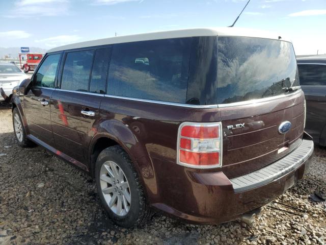 2FMDK52C19BA04288 - 2009 FORD FLEX SEL BURGUNDY photo 2