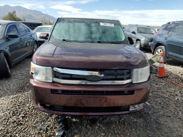 2FMDK52C19BA04288 - 2009 FORD FLEX SEL BURGUNDY photo 5