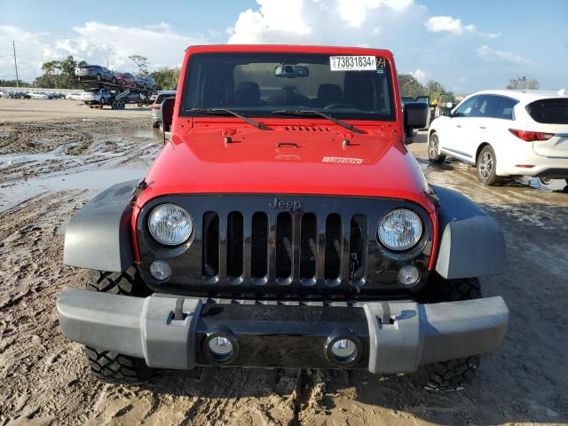 1C4AJWAG5HL572479 - 2017 JEEP WRANGLER SPORT RED photo 5