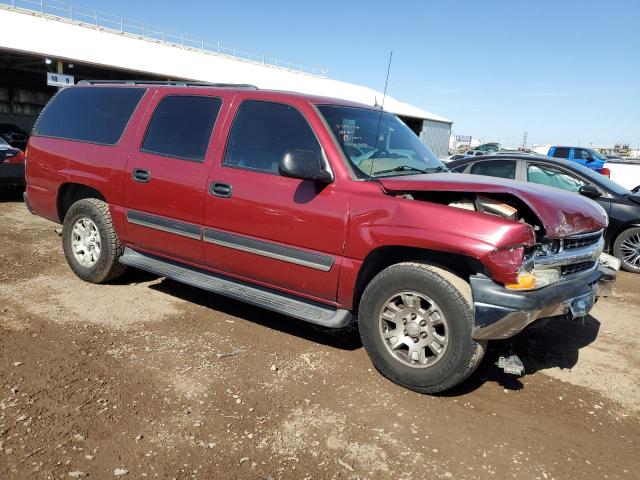 3GNEC16Z05G280408 - 2005 CHEVROLET SUBURBAN C1500 BURGUNDY photo 4