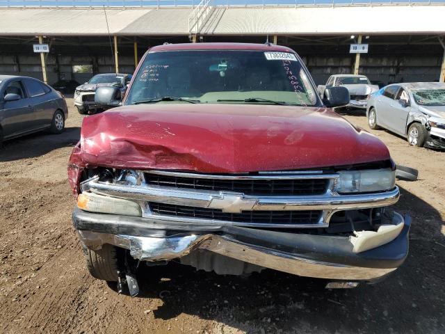 3GNEC16Z05G280408 - 2005 CHEVROLET SUBURBAN C1500 BURGUNDY photo 5