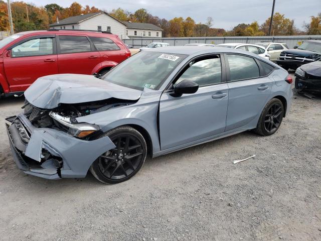 19XFL2H80NE003275 - 2022 HONDA CIVIC SPORT 蓝色 照片 1