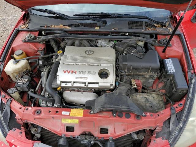 4T1CA38P25U053923 - 2005 TOYOTA CAMRY SOLA SE RED photo 11