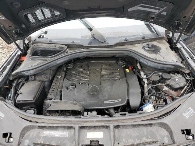 4JGDA5HBXFA529486 - 2015 MERCEDES-BENZ ML 350 4MATIC BLACK photo 12