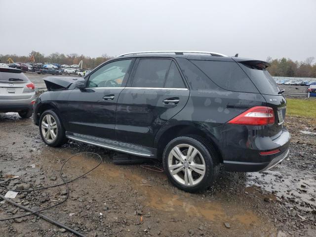 4JGDA5HBXFA529486 - 2015 MERCEDES-BENZ ML 350 4MATIC BLACK photo 2