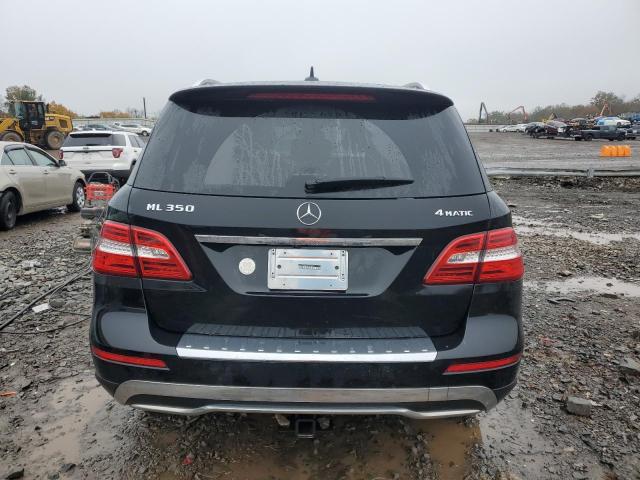 4JGDA5HBXFA529486 - 2015 MERCEDES-BENZ ML 350 4MATIC BLACK photo 6