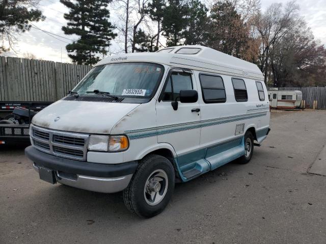 2B6KB31Y8VK553515 - 1997 DODGE RAM VAN B3500 WHITE photo 2