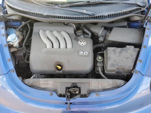 3VWBK31C15M404326 - 2005 VOLKSWAGEN NEW BEETLE GL 蓝色 照片 11