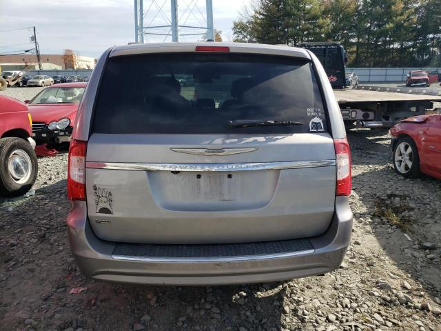 2C4RC1BG1ER445682 - 2014 CHRYSLER TOWN & COU TOURING ნაცრისფერი ფოტო 6