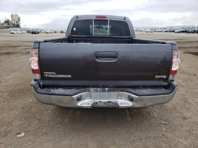 5TFTX4CNXBX009886 - 2011 TOYOTA TACOMA ACCESS CAB ნაცრისფერი ფოტო 6