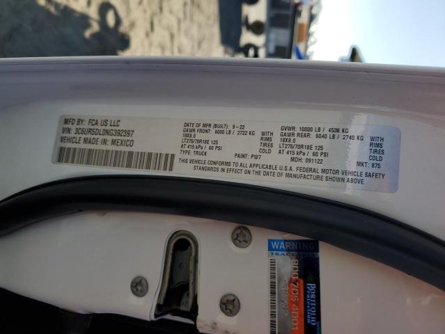 3C6UR5DL0NG392397 - 2022 RAM 2500 BIG HORN/LONE STAR WHITE photo 13