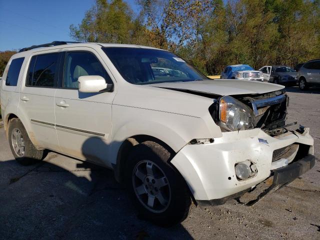 5FNYF4H96BB064074 - 2011 HONDA PILOT TOURING WHITE photo 4